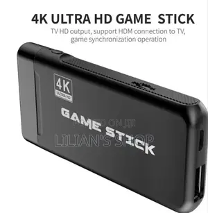 Ultra Hd Game Stick Featuring 2.4g Wireless Controllers