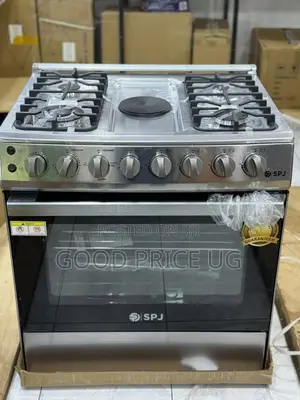 SPJ 80/60cm Freestanding Cooker 4 Gas Burners 1 Electric Hot Plate.