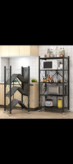 Foldable Metallic Storage Rack.