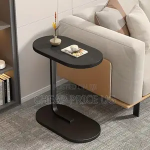 Modern C-Shaped Side Table,