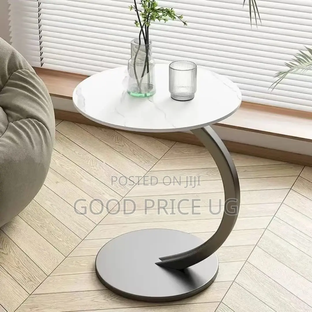 Modern C-Shaped Side Table,