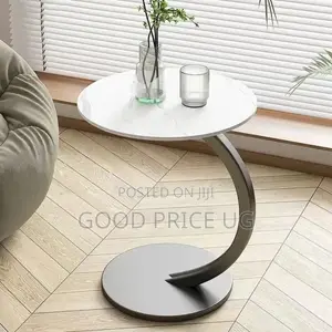 Modern C-Shaped Side Table,