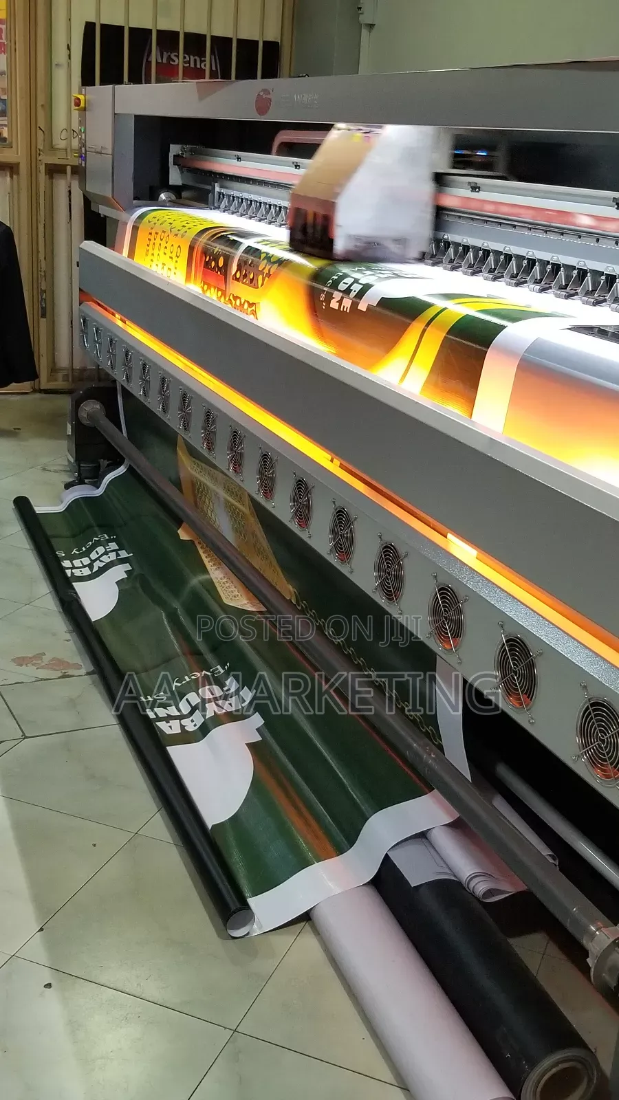 Large Format Printing Sticker en Banners