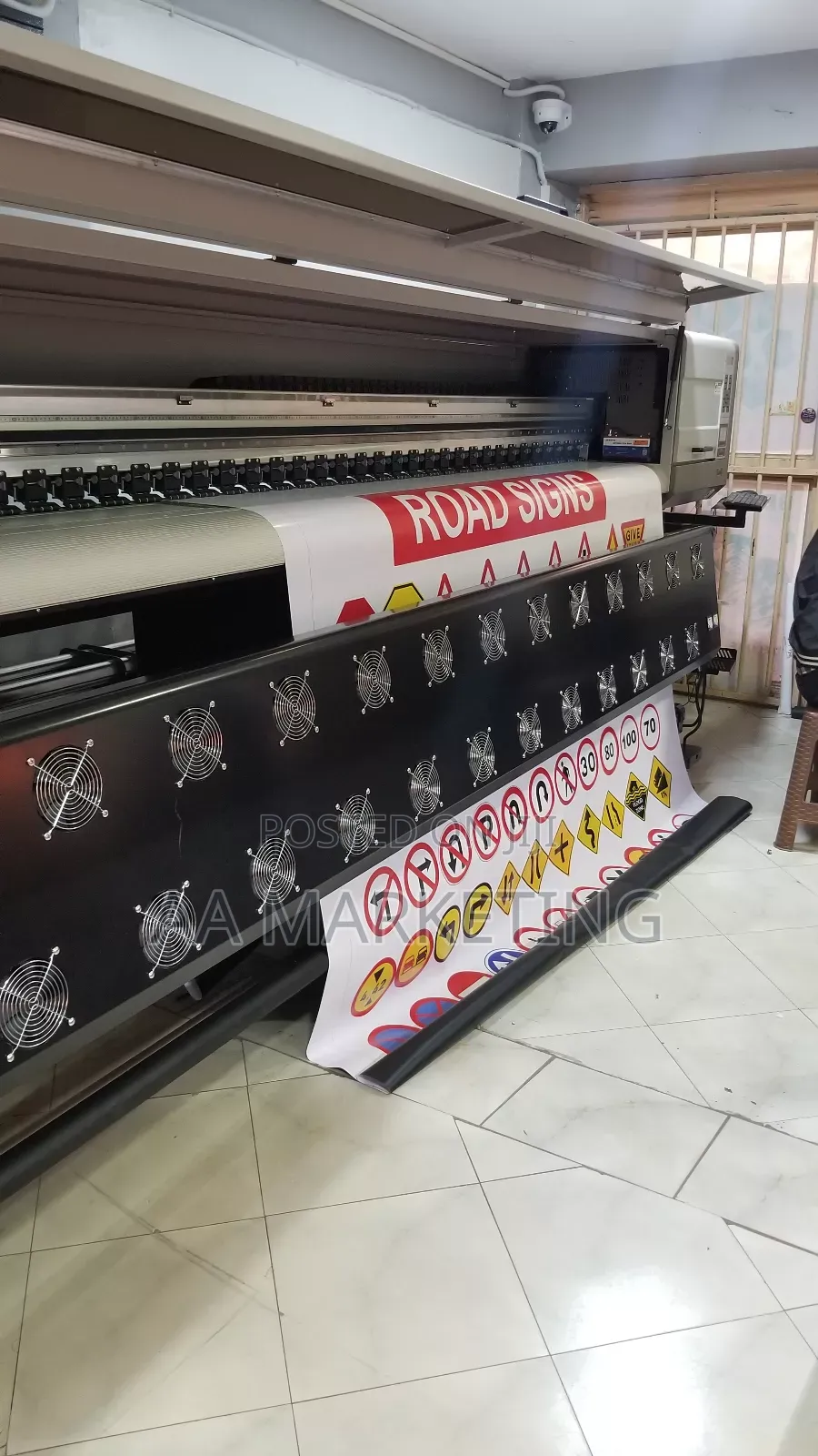 Large Format Printing Sticker en Banners