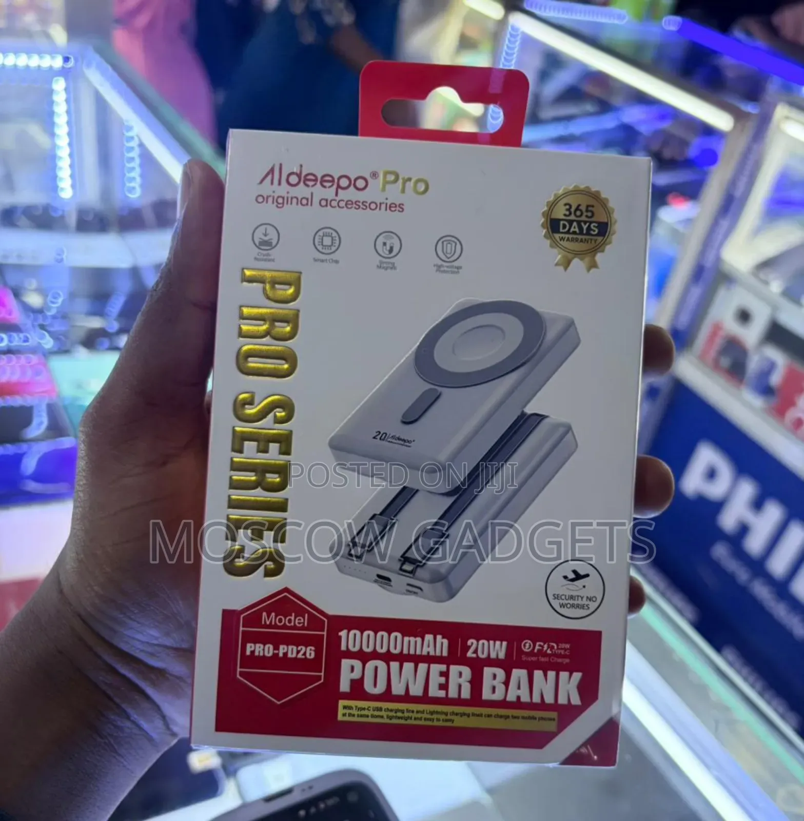 Aldeepo Wireless Power Bank