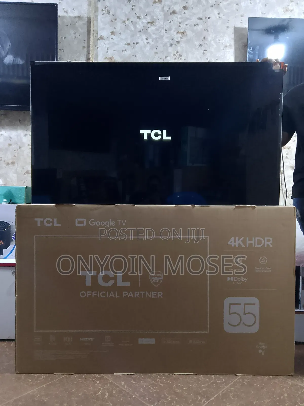 TCL Google Smart Tv 55 Inches With Inbuilt Decoder