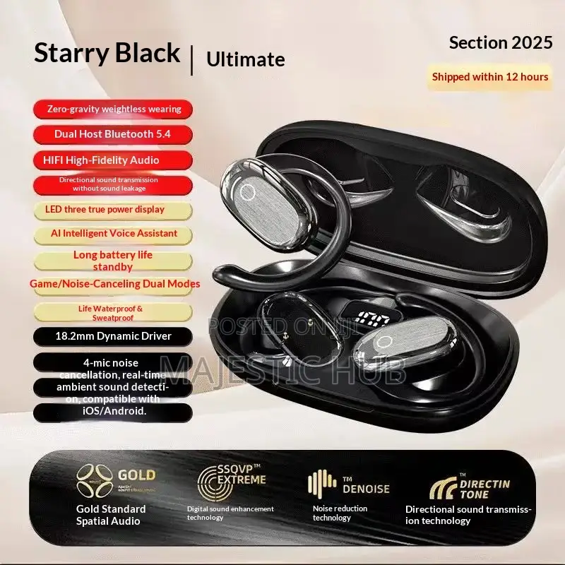 Tws Bluetooth 5.4 Earbuds – Wireless Hifi Earphones With Touch Control