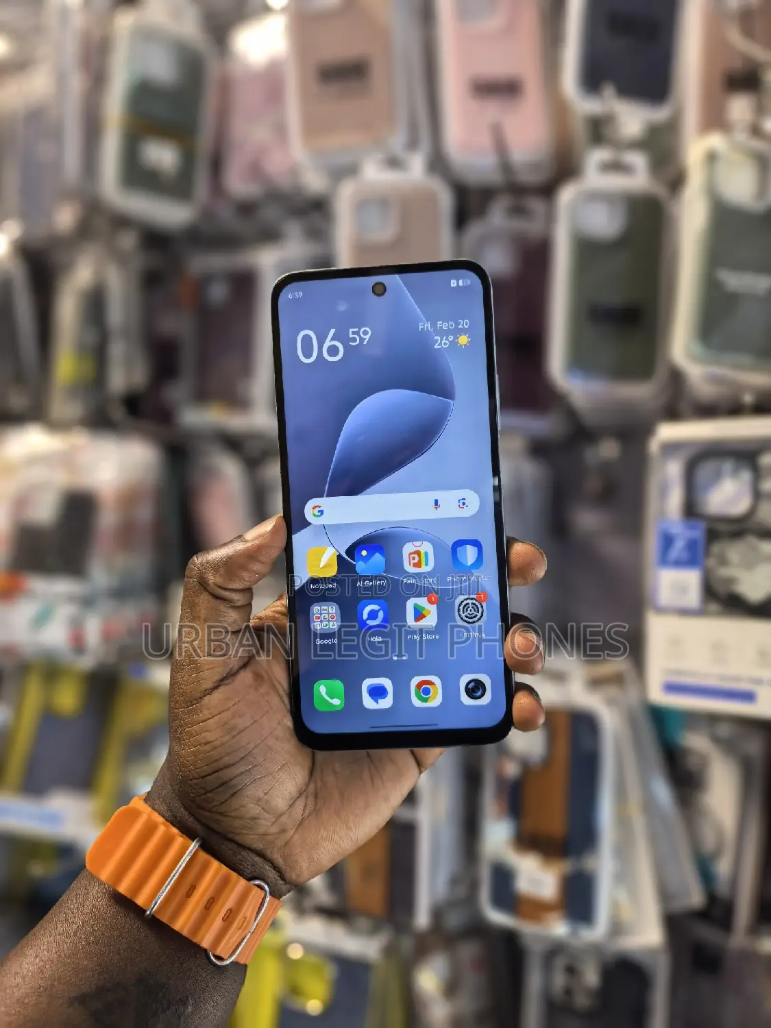 Infinix Hot 60i 128 GB Gray