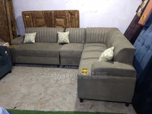 Brown 8 Seater Sofa Available.