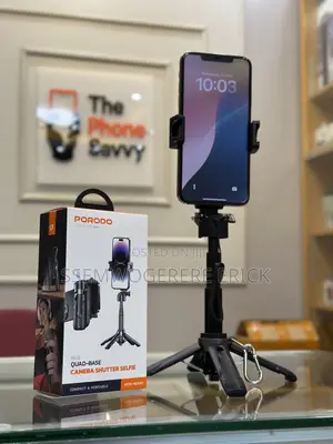Porodo Quad Base Tripod