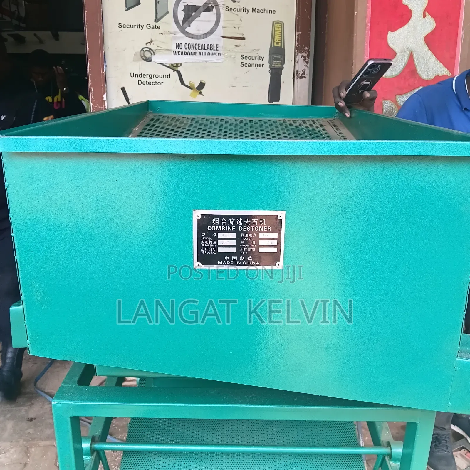 Commercial Combine Rice Destoner – Heavy Duty Ready for Work