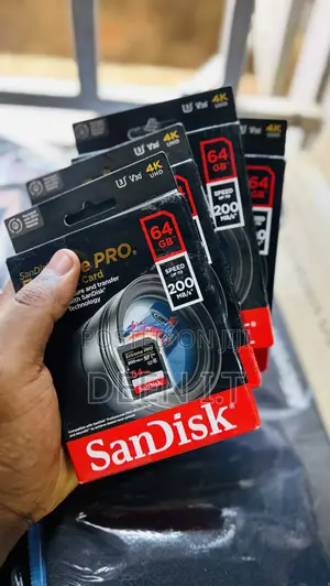 64gb Extreme Sd Card (200mpbs)