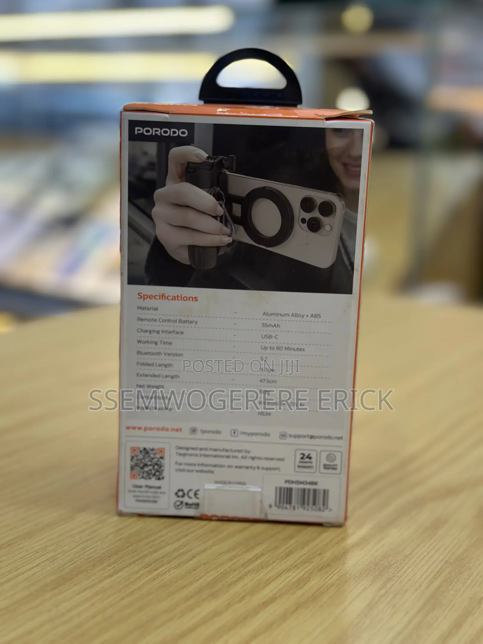 Porodo Quad Base Tripod