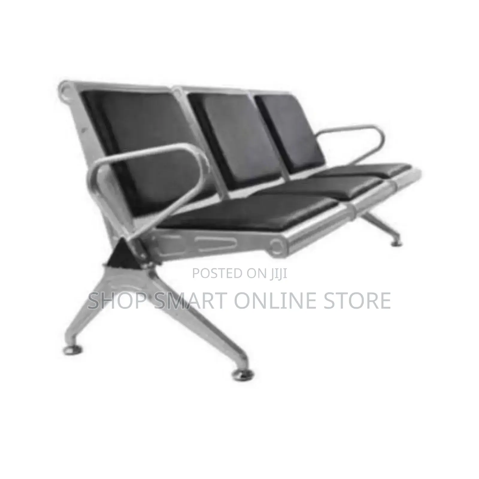 Executive Leather Waiting Chair 3 Seater