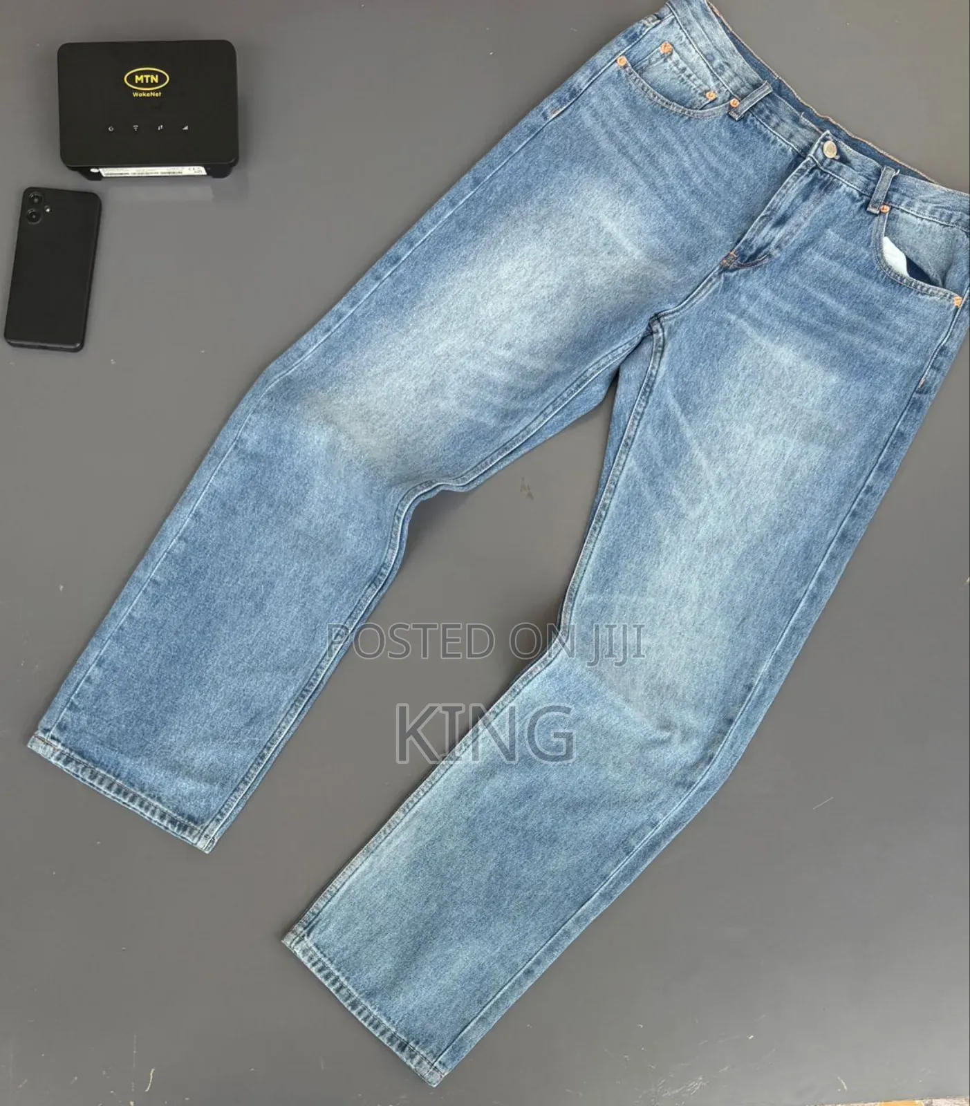 Pure Denim Baggy Style Jeans