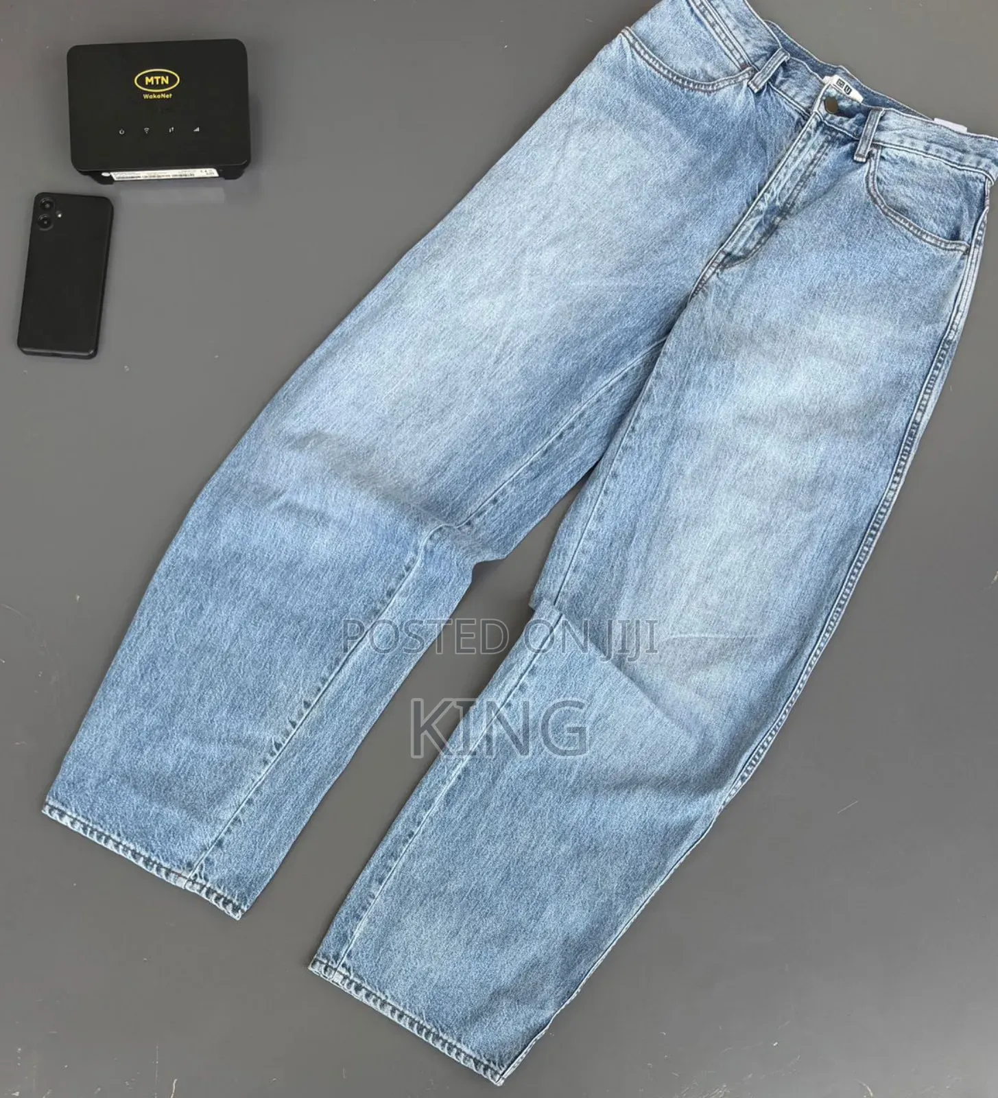Pure Denim Baggy Style Jeans
