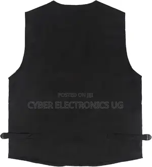 Men's Outdoor Sleeveless Jacket Vest With Many Pockets v-Neck Vest