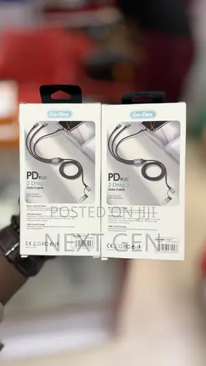 Go-Des Gd-Uc806 3-in-1 Fast Charging Cable. Power Output:100w
