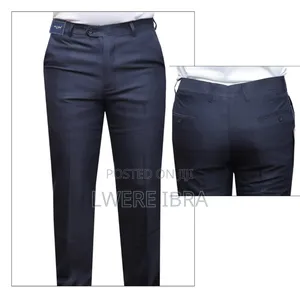 Black Gentle Trousers for Men