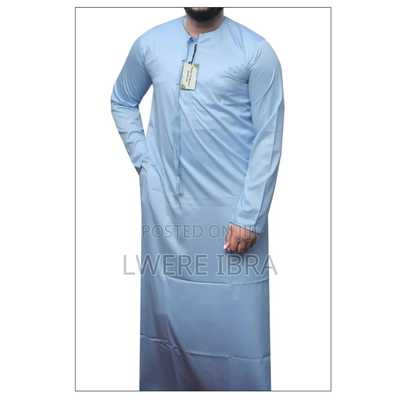 Sky Blue Kanzu for Men