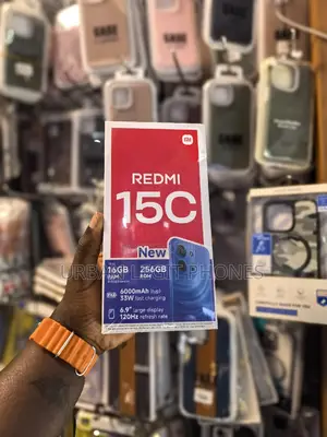 New Xiaomi Redmi 15C 4G 256 GB Black
