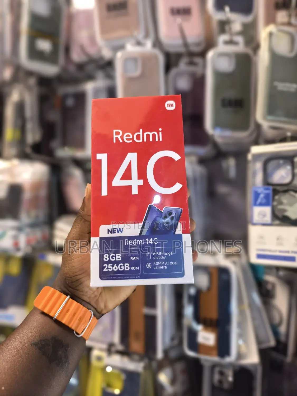 New Xiaomi Redmi 14C 256 GB Black