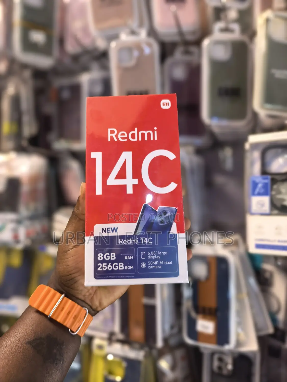 New Xiaomi Redmi 14C 256 GB Black