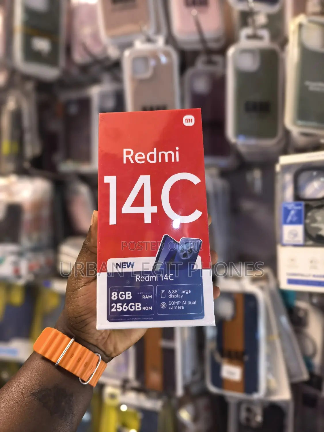 New Xiaomi Redmi 14C 256 GB Black