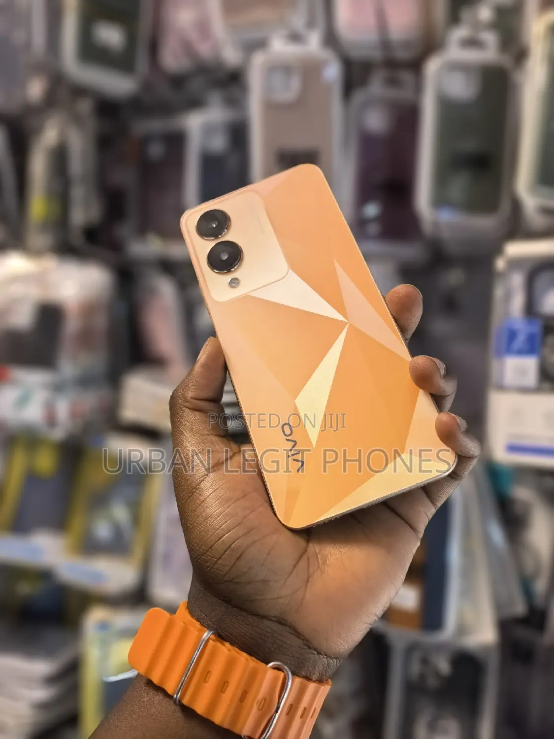 New Vivo Y17s 128 GB Orange