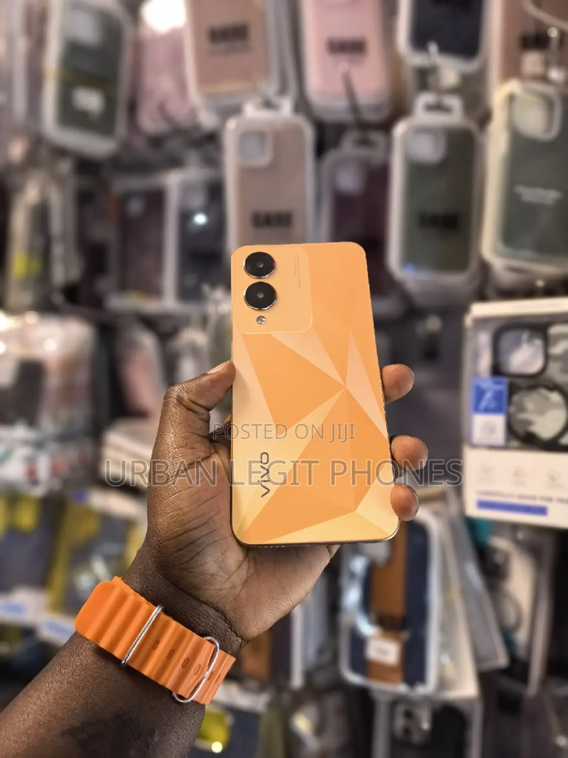 New Vivo Y17s 128 GB Orange