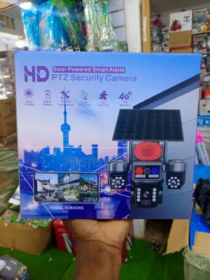 Solar Smart Alarm Hd PTZ Security Camera.