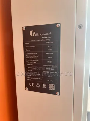 10kwh/48v 200ah Felicity Lithium Battery Green Energy