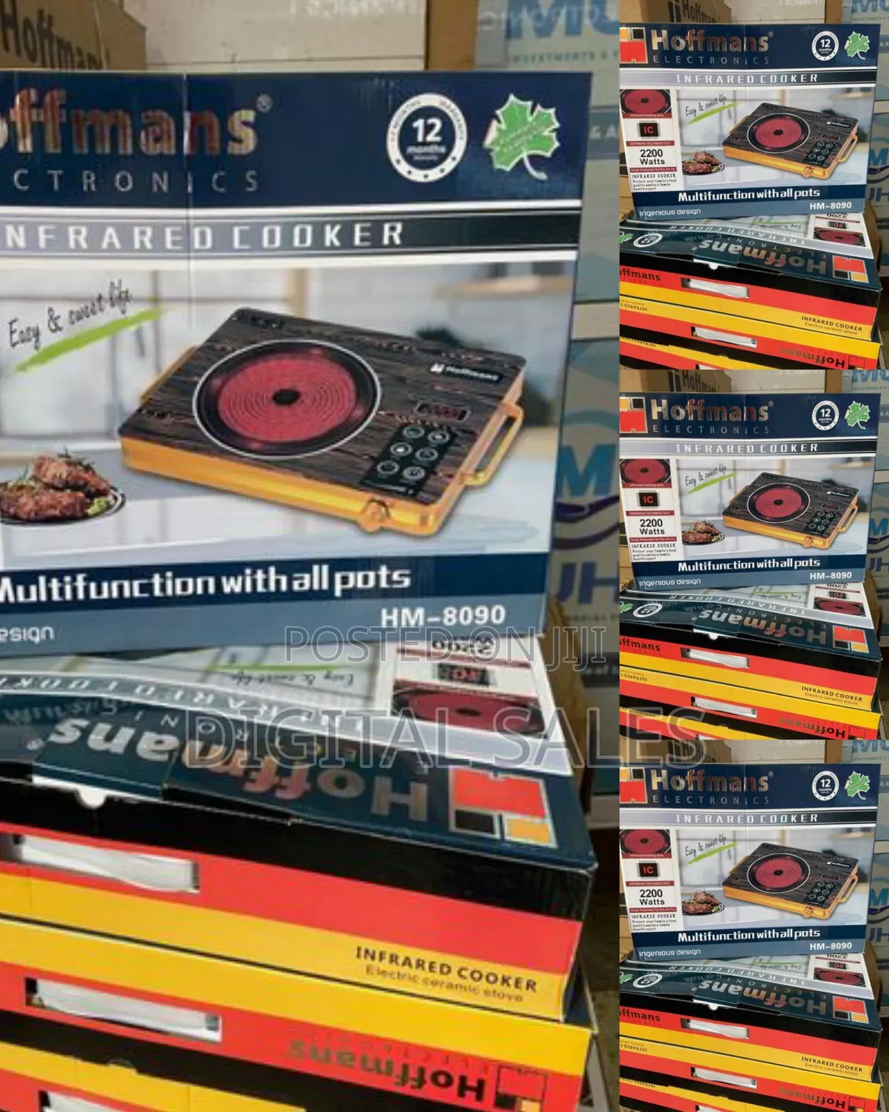Hoffmans Hm-8095 Infrared Cooker