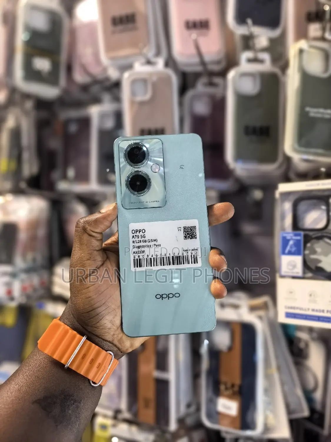 New Oppo A79 5G 128 GB Green