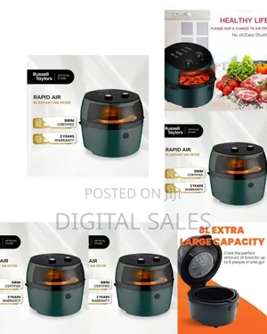 Russell Taylors 8l Rapid Air Rotary Air Fryer