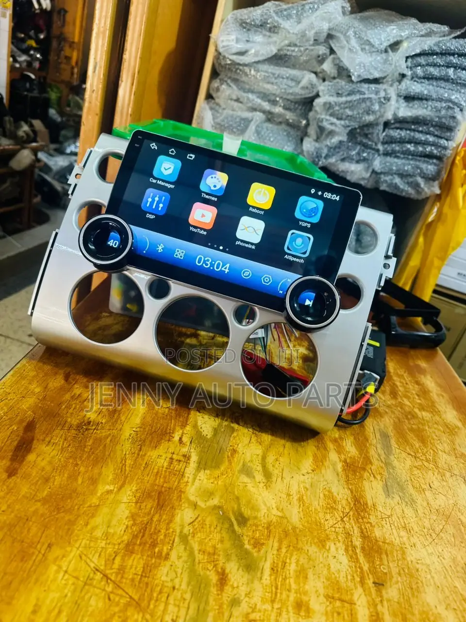 Dual Knob Smart Car Radio