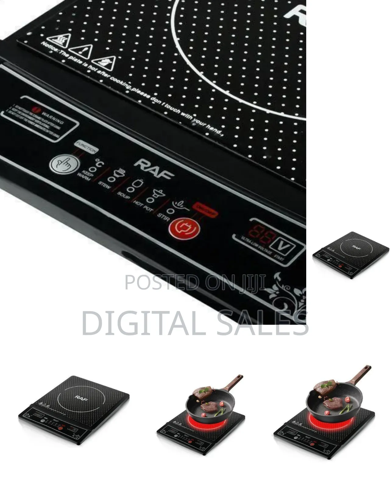 Raf Portable Electric Induction Cooktop