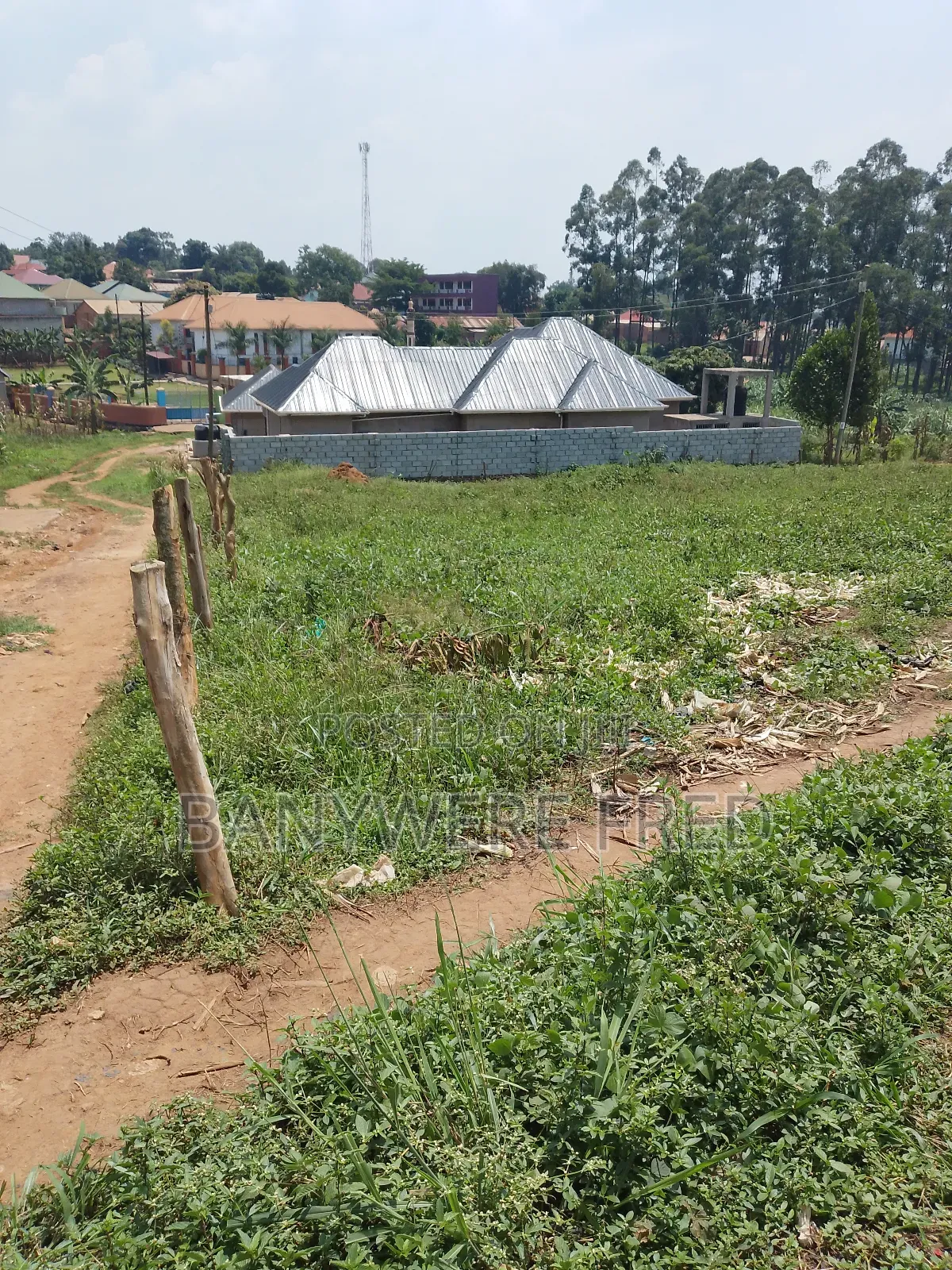 Plot Sale at 90m Ugx 100by100fts in Manyangwa