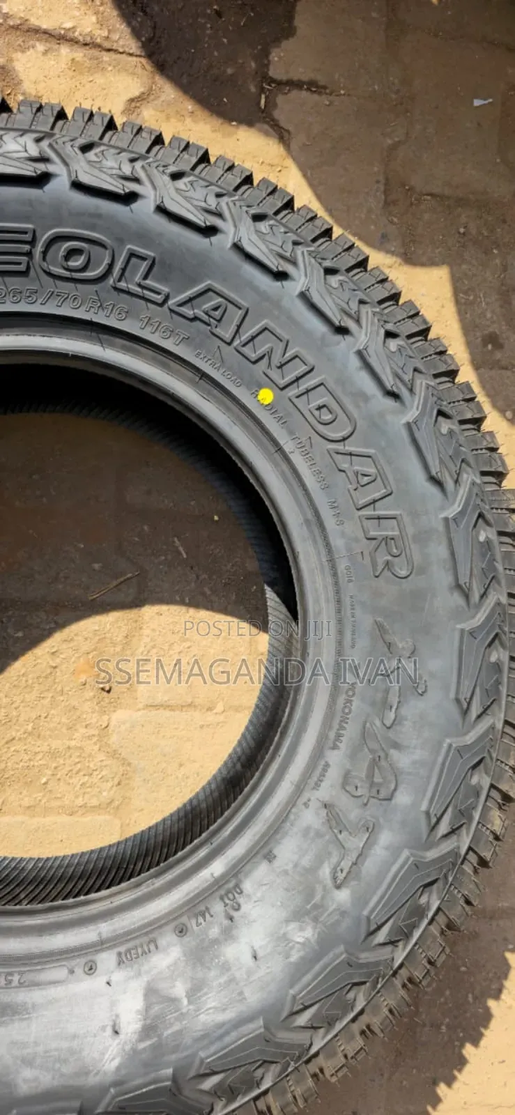 265/70r16 Japanese Xtreme All Terrain Yokohama Tyres Brand New