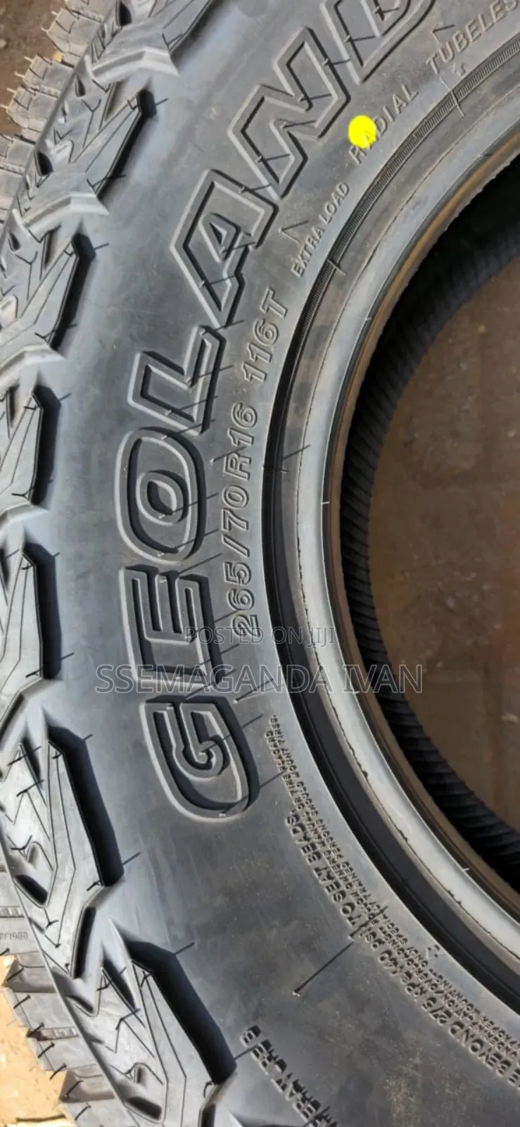 265/70r16 Japanese Xtreme All Terrain Yokohama Tyres Brand New