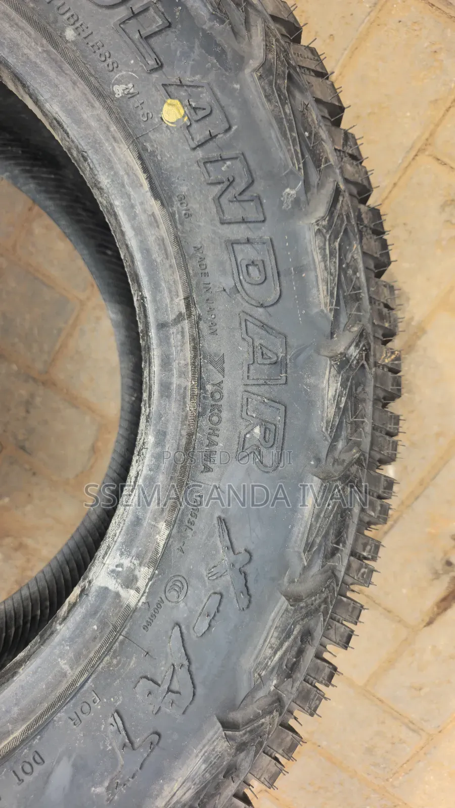 265/65r17 Made in Japan Original Geolander Yokohama Brand New