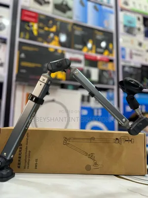 Microphone Stand Holder With Desk Top Clamp