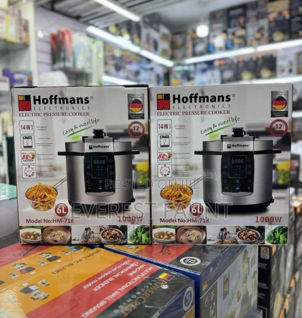 Hoffmans 14 in 1 Electric Pressure Cooker 6 Liters
