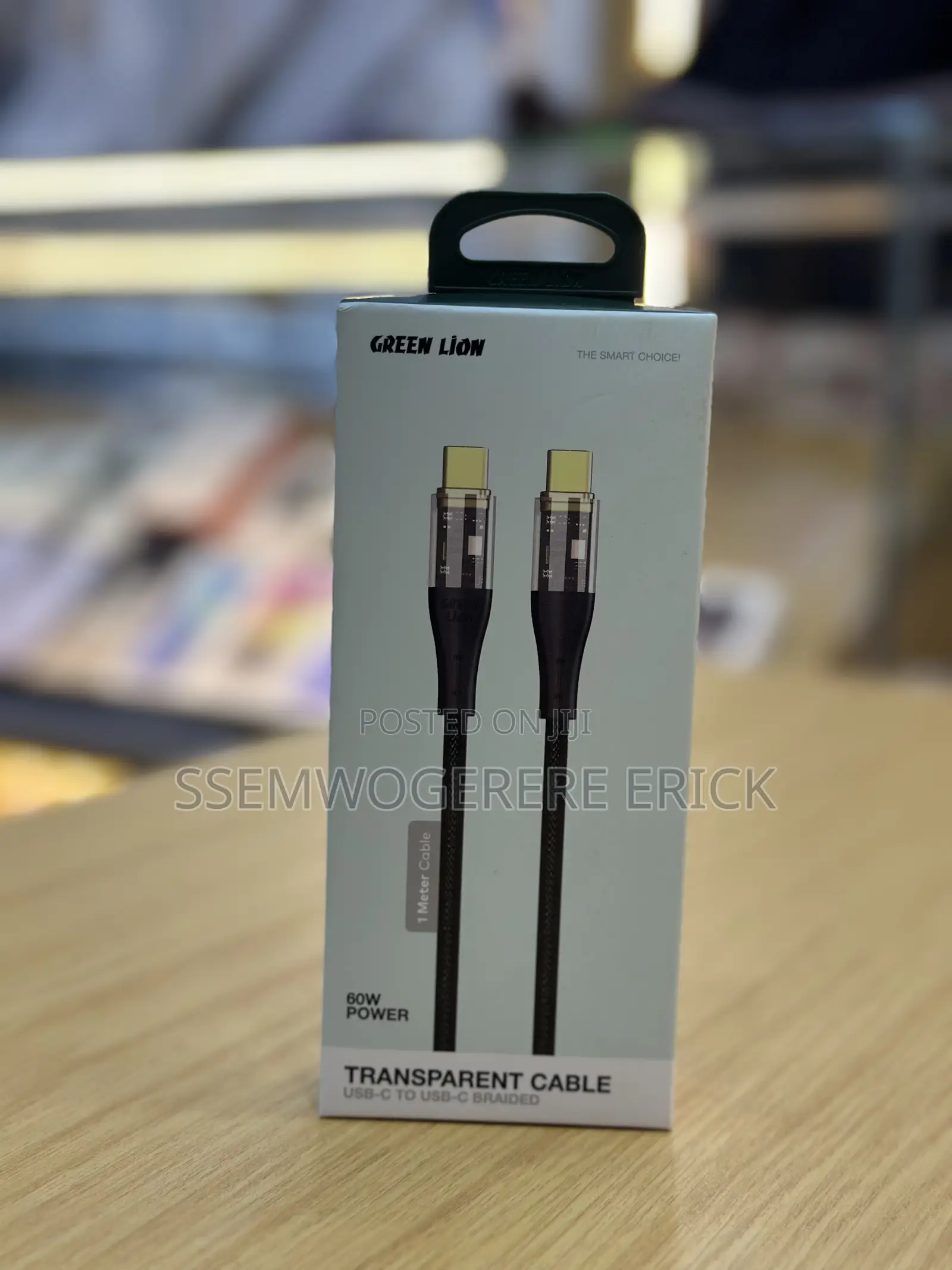 Green Lion Usb-C to Usb-C Braided Cable