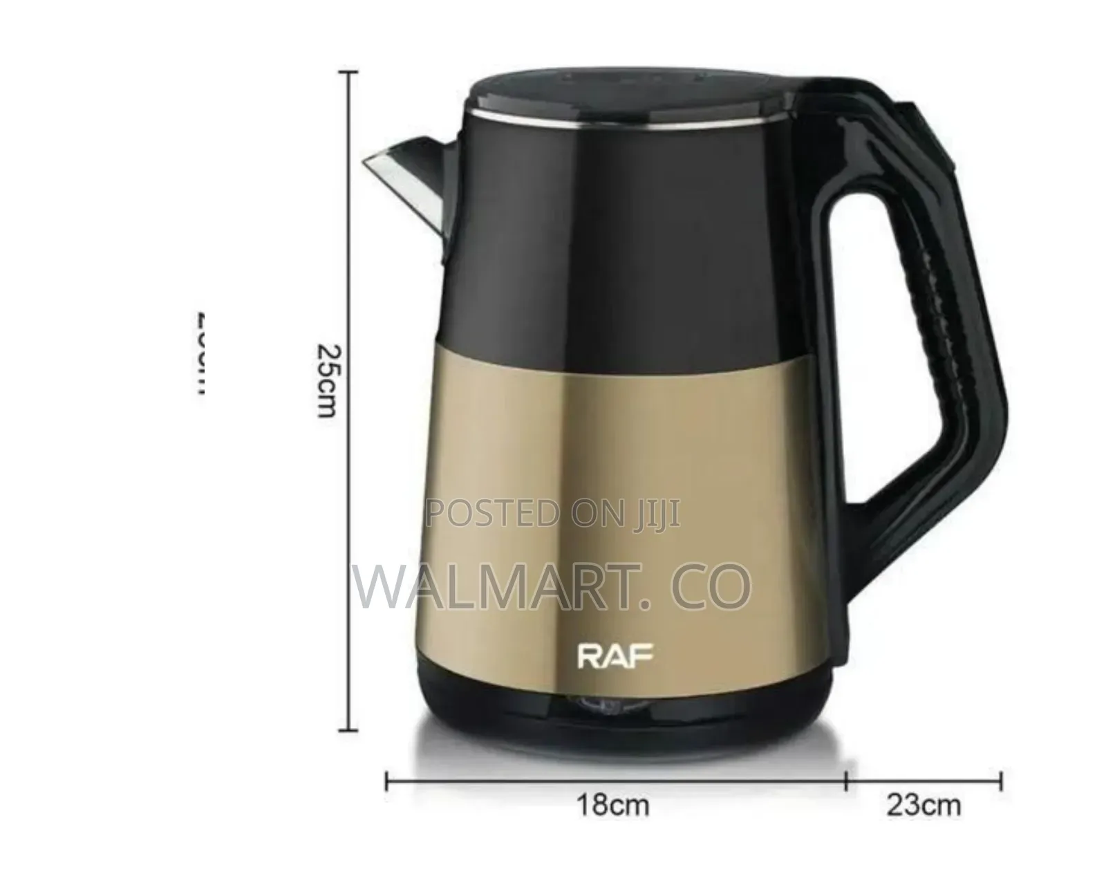 Raf Electric Kettle 2.5l With High Quality Stainless Steel Interior