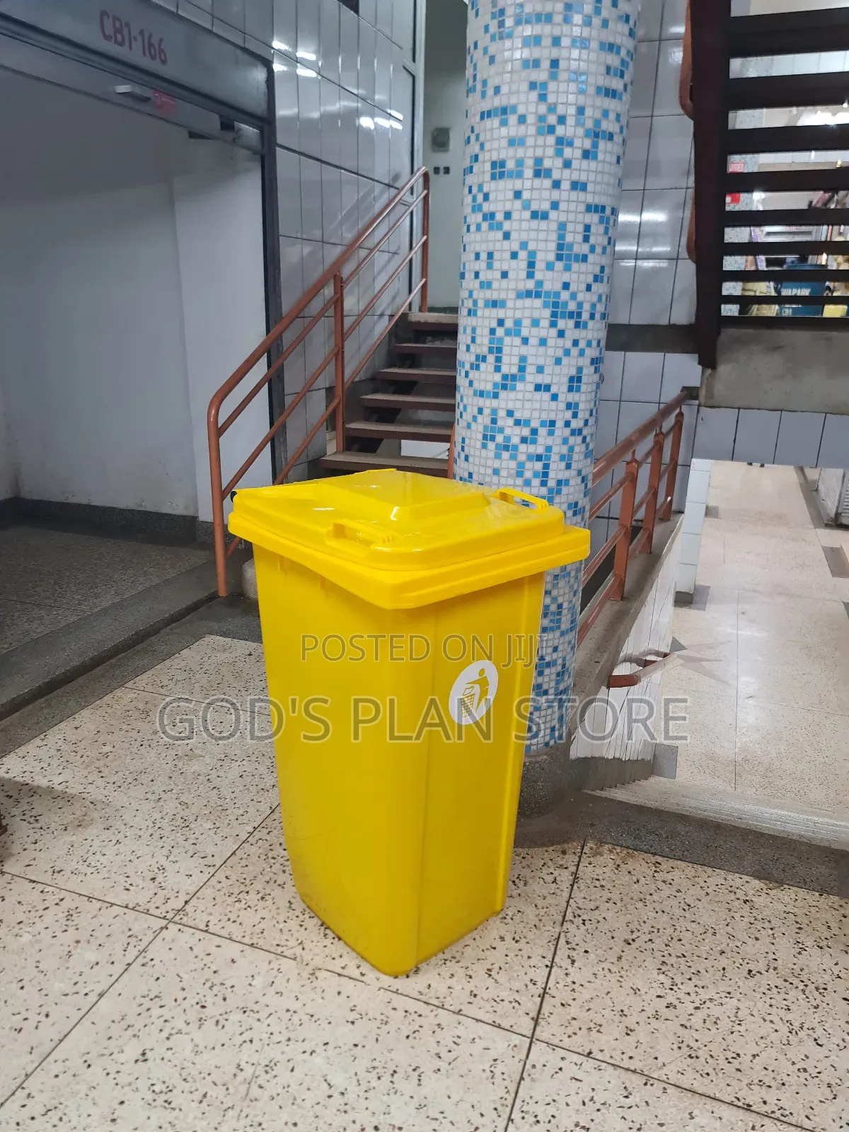 Yellow 240litres Plastic Dust Bins Yellow 240litres Plastic Dust Bins