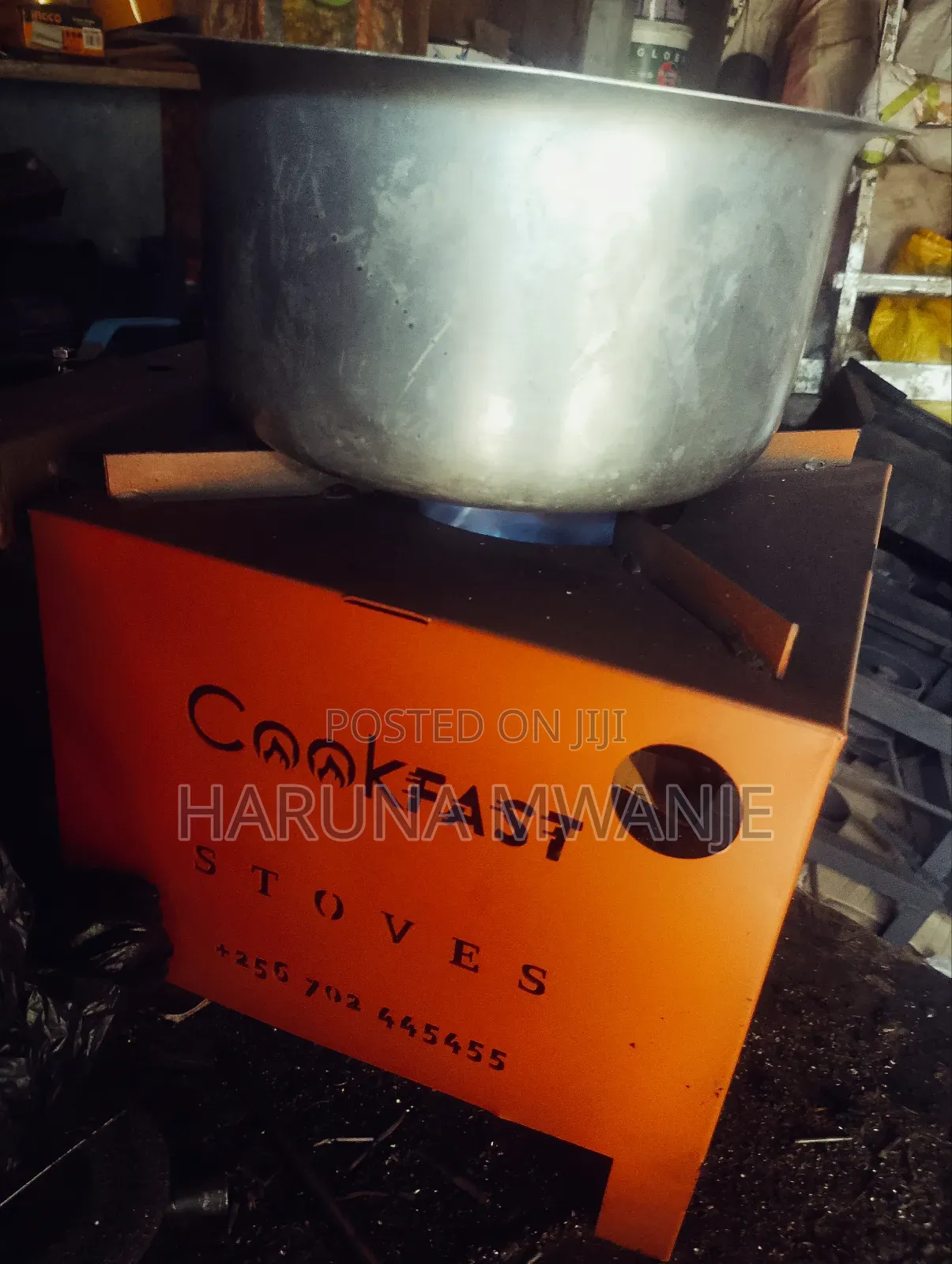 Cookfast Using Engine Oil Stove
