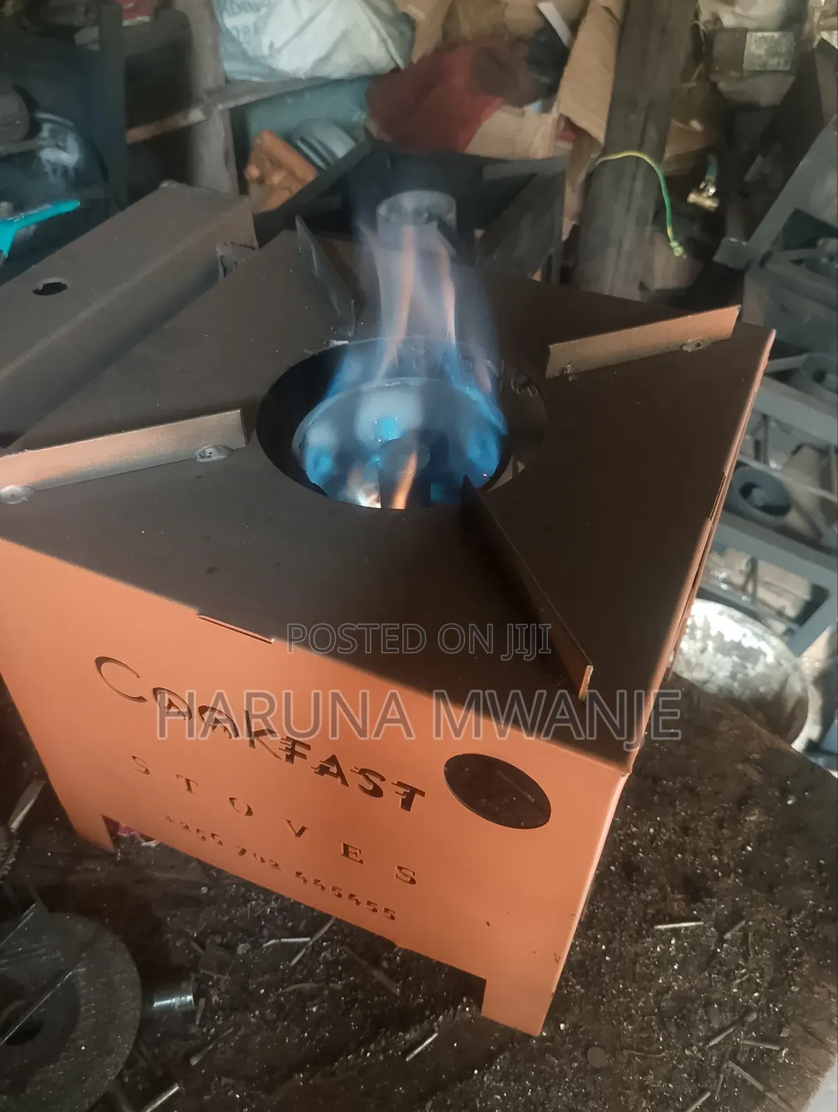 Cookfast Using Engine Oil Stove