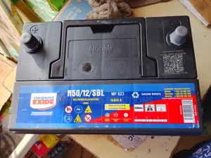 N50ah Chloride Exide Mf Power Last Car Battery