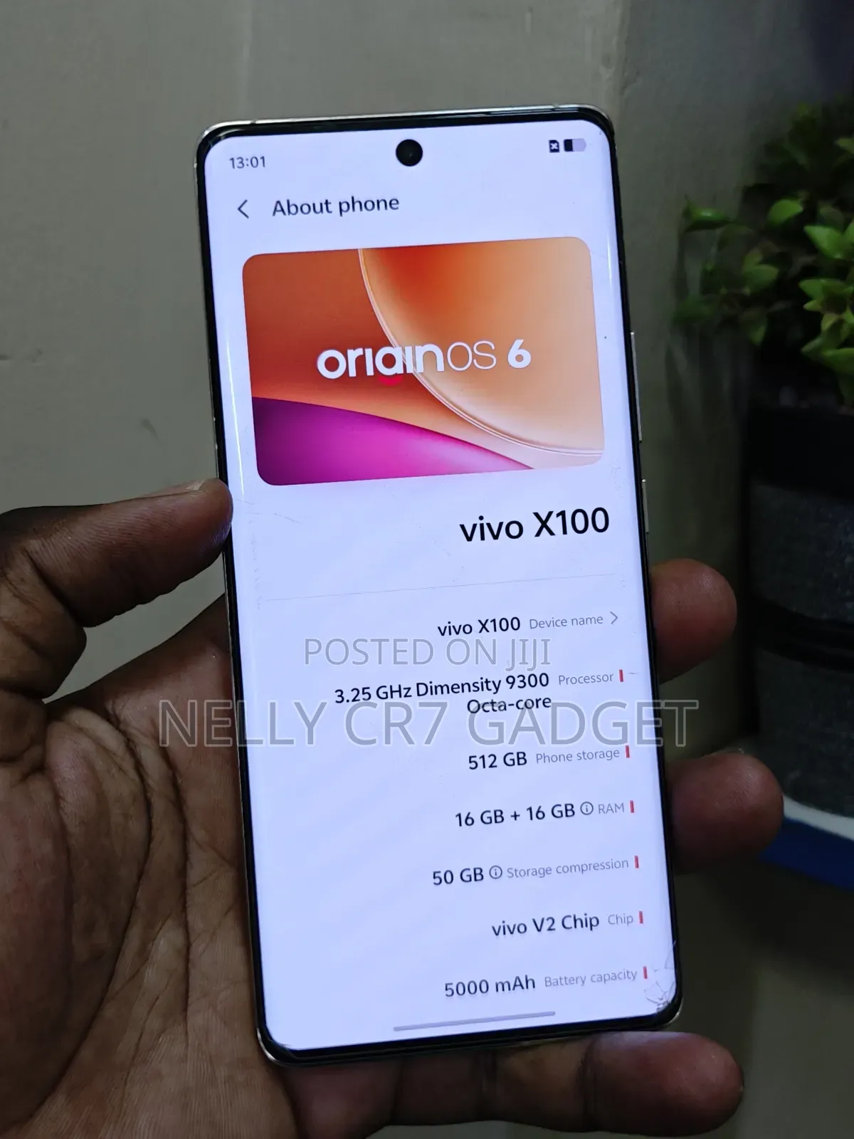 Vivo X100 512 GB Orange